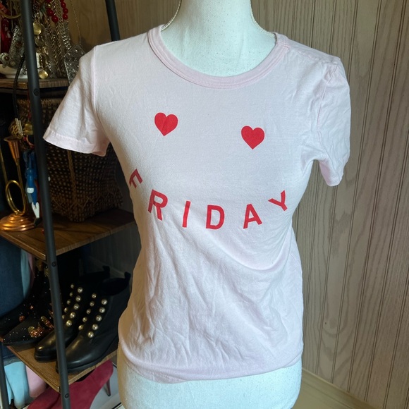 Forever 21 Light Pink T-Shirt - Picture 2 of 5